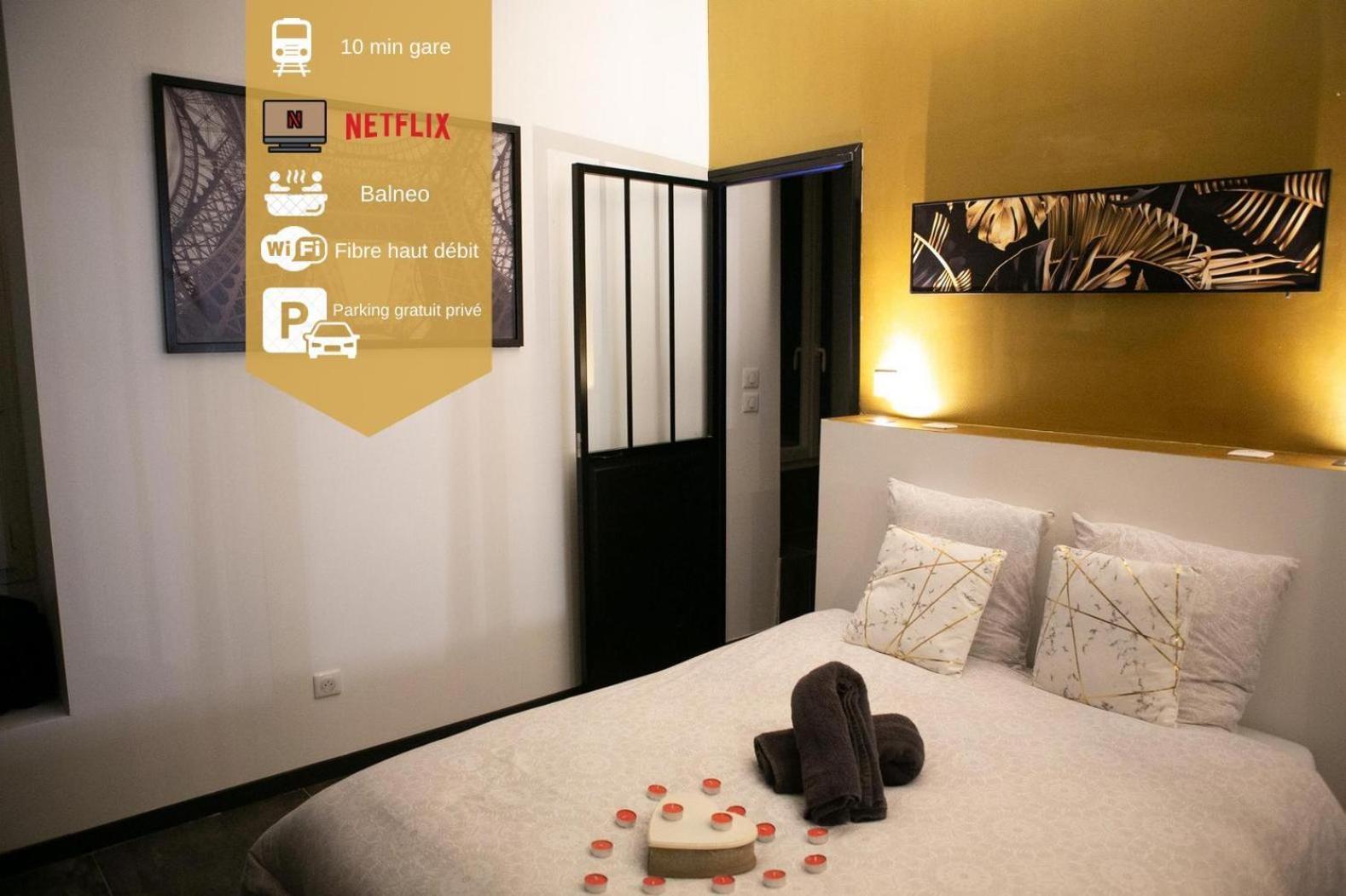 올리언스 Loft De Courcaille - Balneo - Free Parking - Wifi 아파트 외부 사진